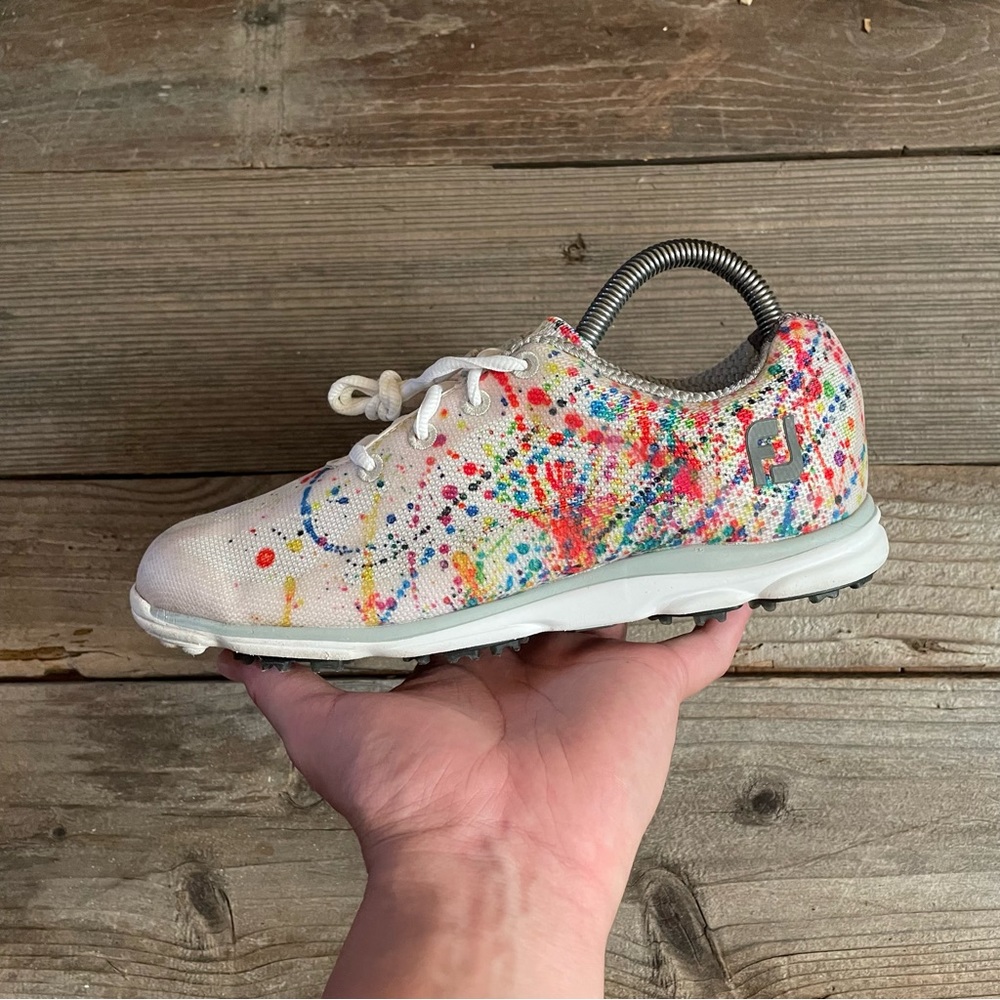 Women FootJoy emPOWER Paint Splatter Golf Shoes